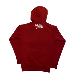 Image of Ghost Hoodie in Red/Black/White
