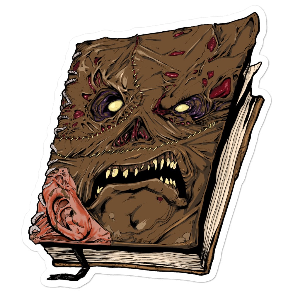 Reading is Fundamentally Evil- Book of the Dead Sticker