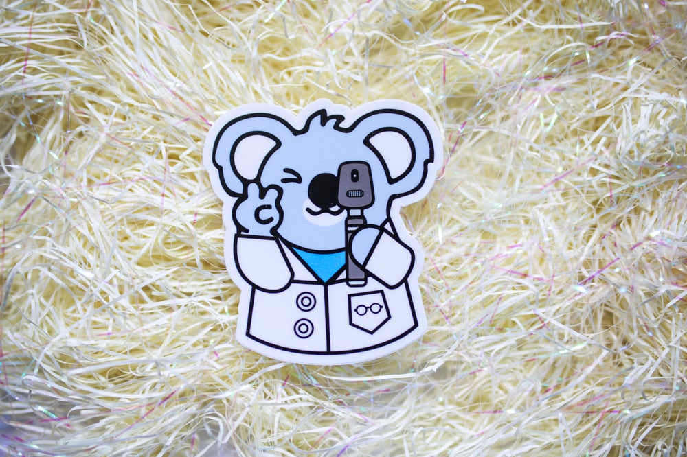 Image of Dr. Koala Sticker