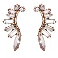 Image 2 of Vintage Style Crystal Earrings