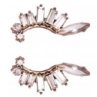 Image 3 of Vintage Style Crystal Earrings