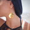 Comet Gold Earrings