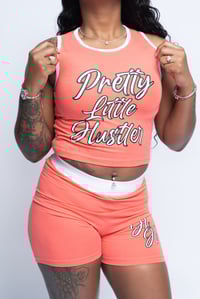 Image 2 of PLH Crop Lounge Set Coral