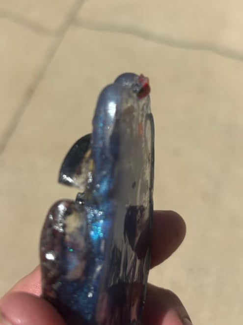 La Negra Altar Hand (Blue Hand)