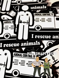 Image 1 of I rescue animals stickers 