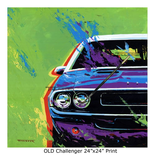 Image of "Challengers" (Old or New)  24"x24" Painting Print 