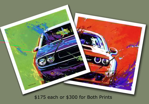 Image of "Challengers" (Old or New) 24"x24" Painting Print