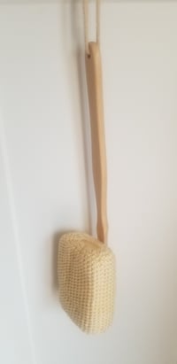 Image 2 of Sisal Sponge Back Brush 