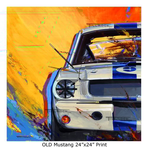 Image of "Mustangs" (New or Old) Painting Prints