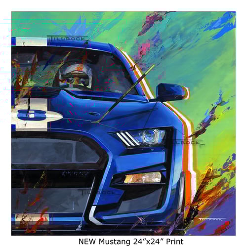 Image of "Mustangs" (New or Old) Painting Prints