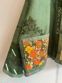 Image 2 of Sunday puzzle jacket, green (xs-xxl)