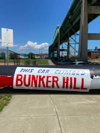 Image 3 of This Car Climbed Bunker Hill Bumper Sticker
