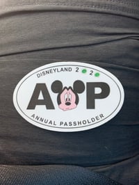 Passholder  sticker