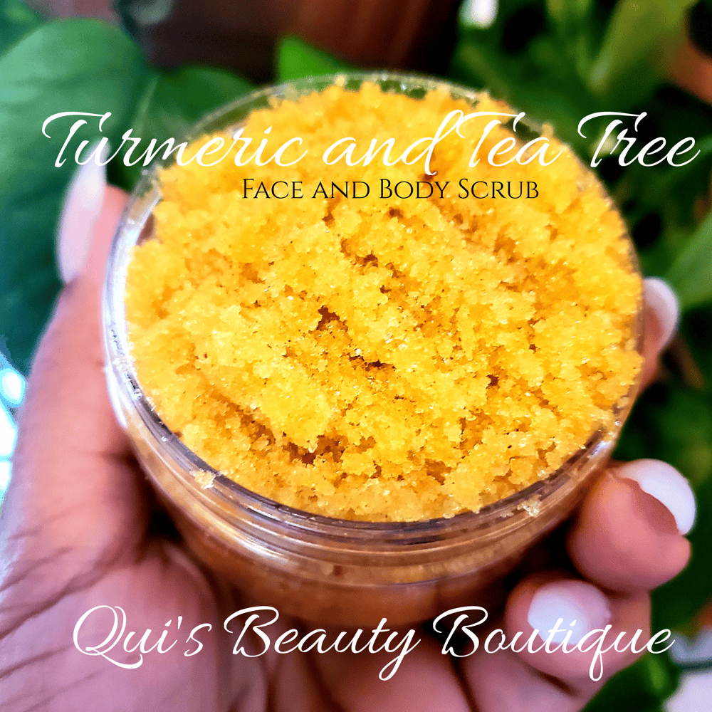 Image of Turmeric and Tea Tree Face Scrub