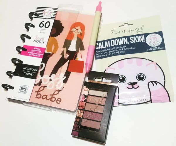 Image of Happy Notes Boss Babe Journal + Beauty Bundle 