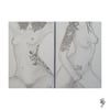 Custom Female Nude Sketch