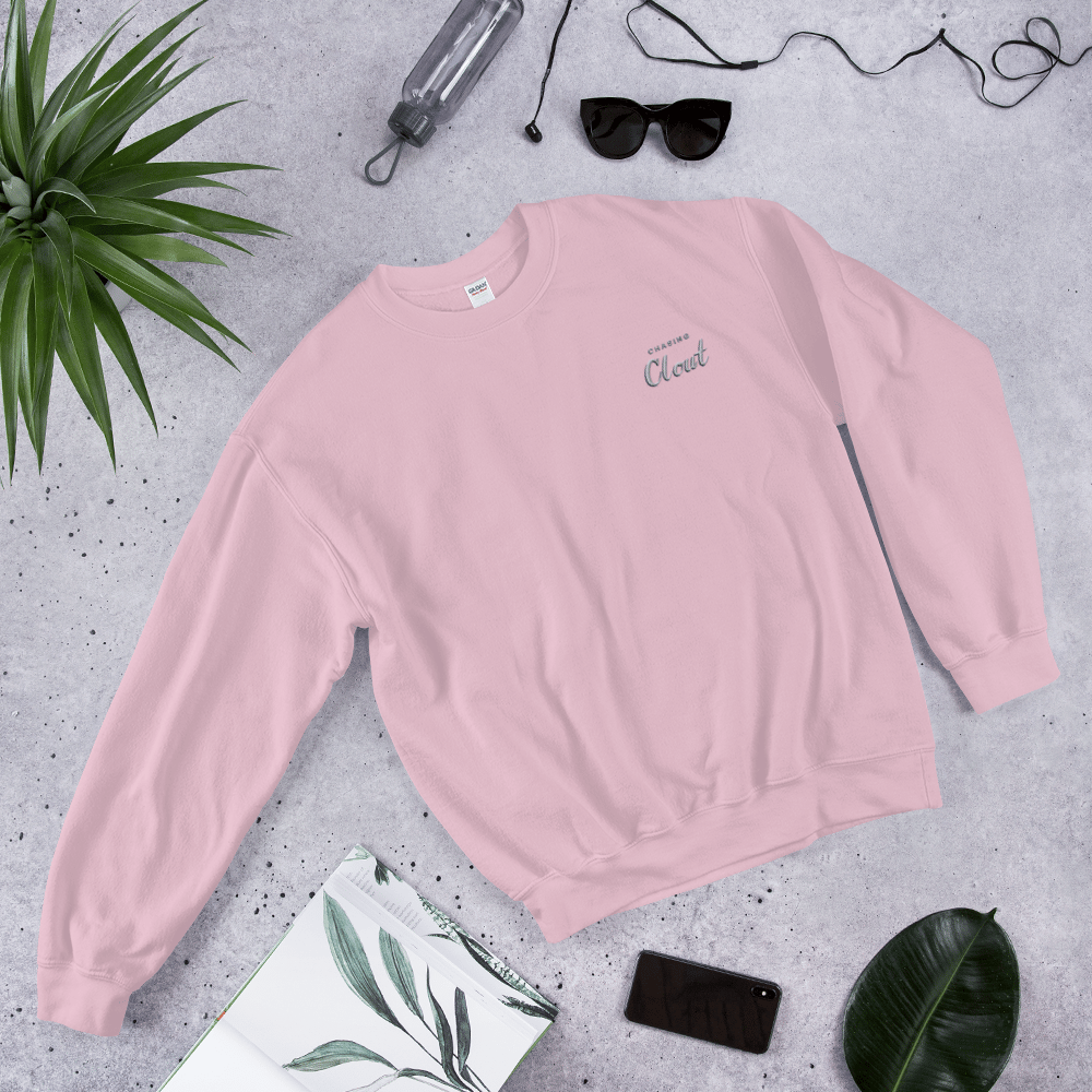 Chasing Clout Embroidered Unisex Crewneck
