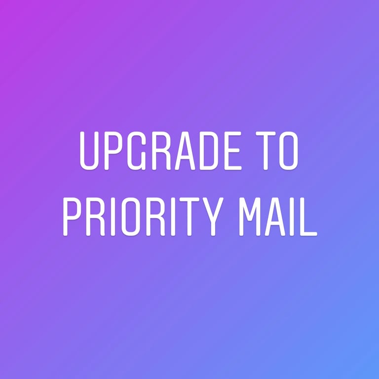 Priority Mail Upgrade