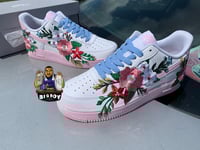 Custom Airforce 1 Flower or Roses 
