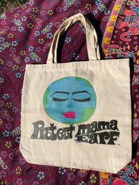 Image 1 of protect mama earf tote bag (natural)