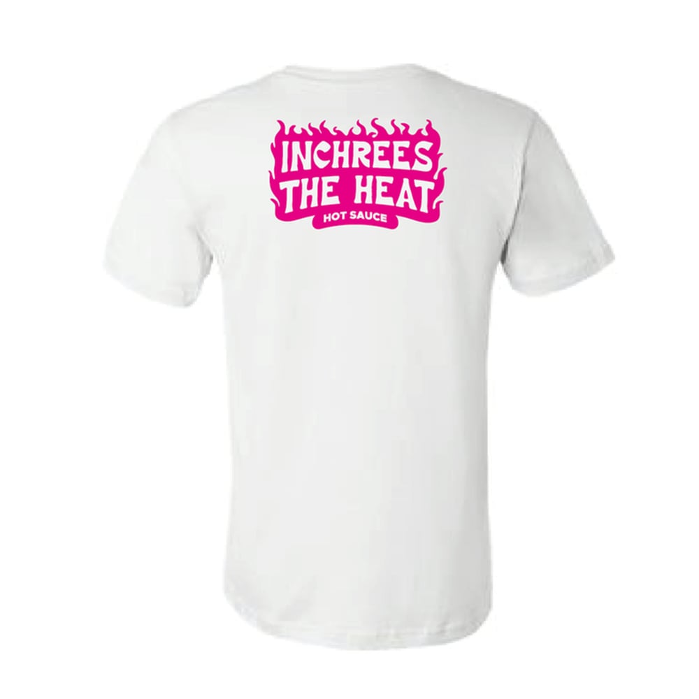 InChrees The Heat T-Shirt (White/Pink)