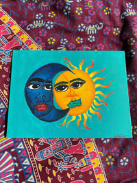 Image 1 of "la luna y el sol" print