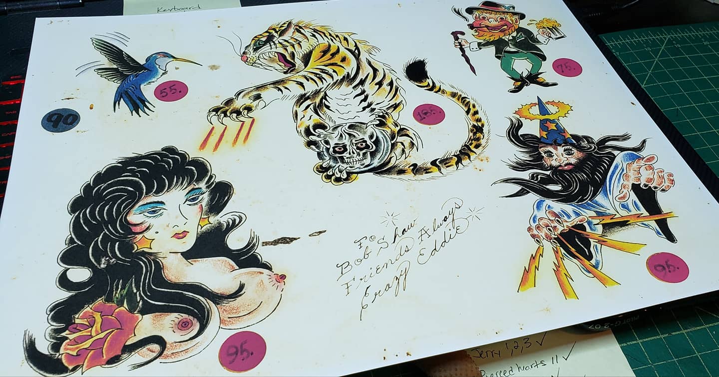 4 sheet flash set A | philadelphiaeddietattoosupply