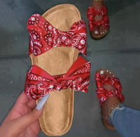 Red Bandana Slides