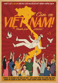 "Thank You Vietnam!" Poster