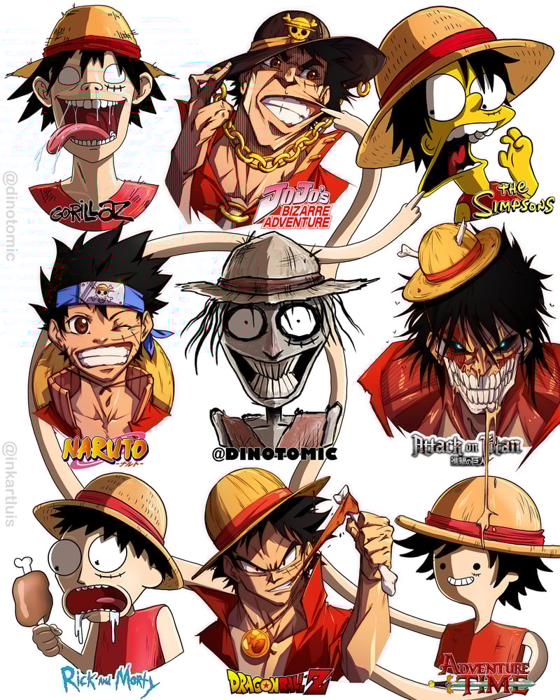 Image of #244 Luff in 9 styles