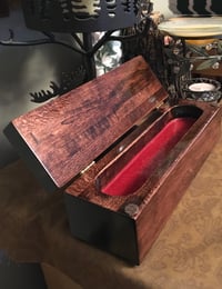 Image 4 of Reclaimed Wood Keepsake Treasury Box, Bass Wood Gift Box, Small Trinket Box, Heirloom Memory Box