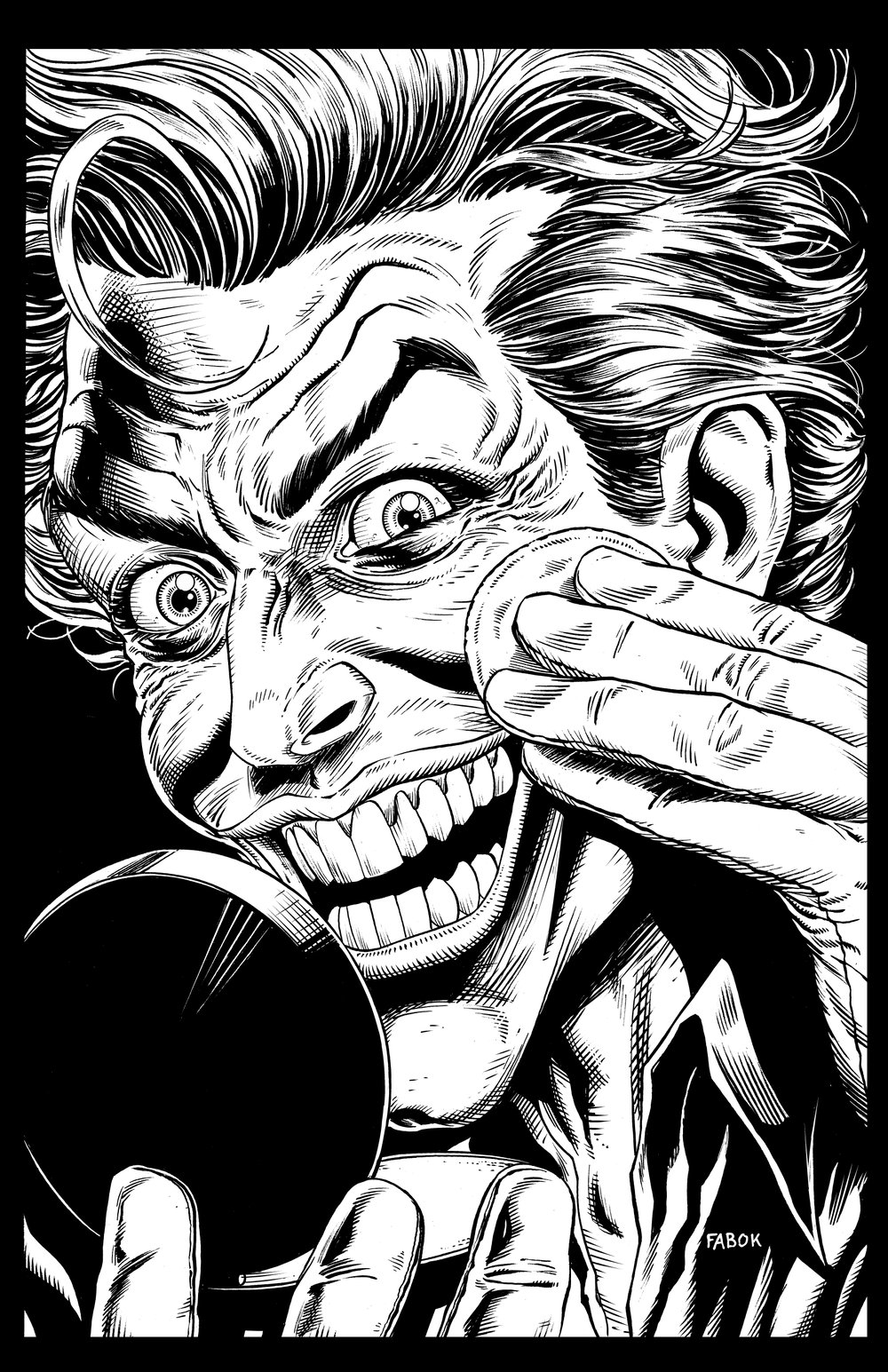 Image of Batman: Three Jokers Book 2 Premium Cover: Joker with Make-Up