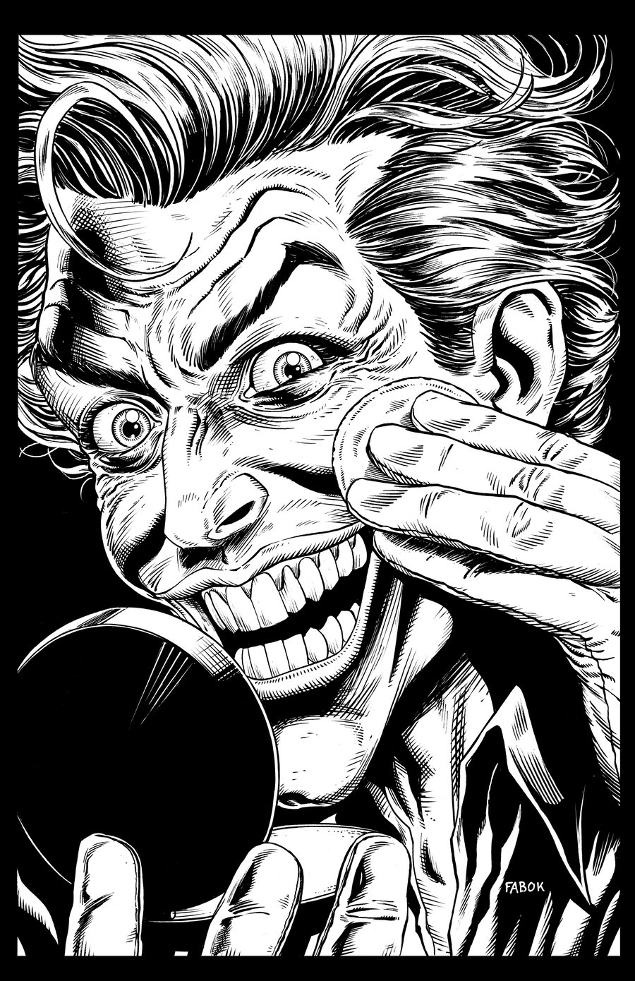 Image of Batman: Three Jokers Book 2 Premium Cover: Joker with Make-Up