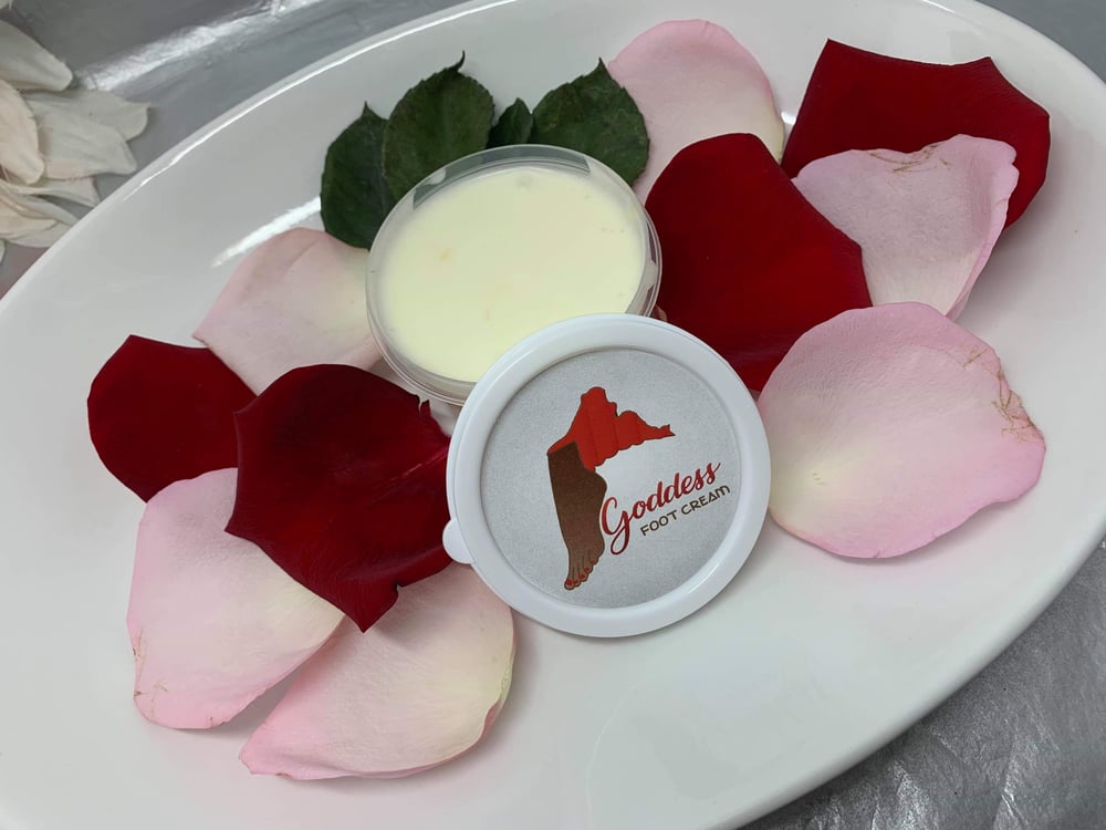 Goddess Foot Scrub (Honey and Lemon) and Foot Cream (Coconut and Lavender) combo pack