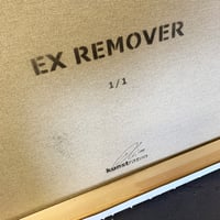 Image 5 of "Ex Remover" Original 1/1 on 70x70cm Deep Edge Canvas