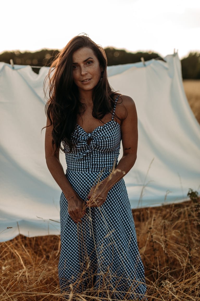 ROBE BRUNA - VICHY Image 3