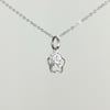 DOG PAW Pendant ~ sterling silver
