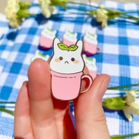 Image 4 of Original: Latte Art Enamel Pins