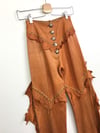 1970s Clifford Olson Artisan Made Leather Pants
