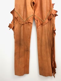 Image 3 of 1970s Clifford Olson Artisan Made Leather Pants