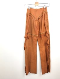Image 5 of 1970s Clifford Olson Artisan Made Leather Pants