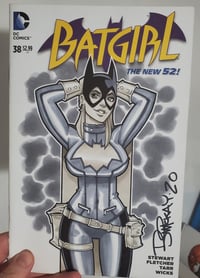 Image of Batgirl Copic Marker Sketch 1/1