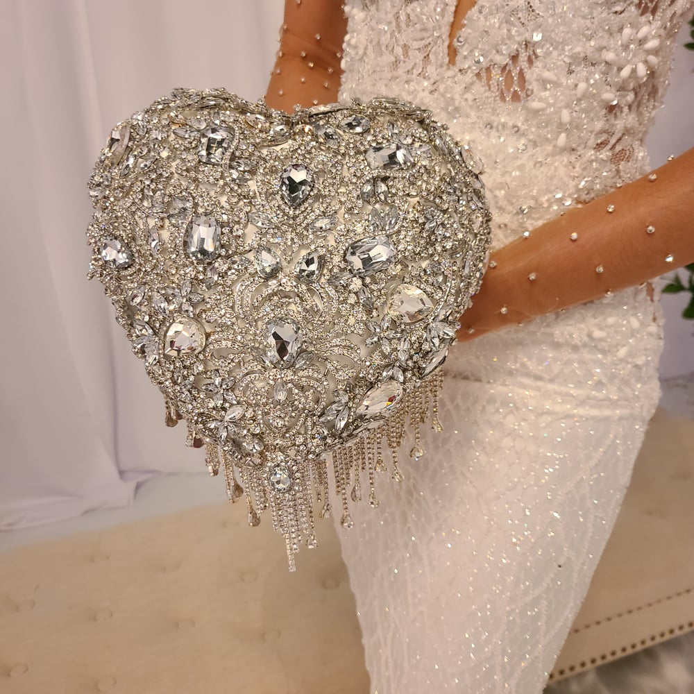 Bling Heart Bouquet