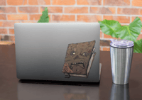 Image 2 of Reading is Fundamentally Evil- Book of the Dead Sticker