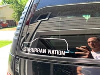 Image 1 of Suburban Nation Decal
