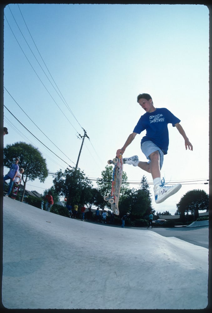 Julien Stranger, Benicia 1987 back cover of Sick Boys by Tobin Yelland