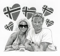 Image 1 of DISEASED NORWEGIANS No. 3 ink original