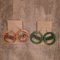 Image 5 of Wood Earrings