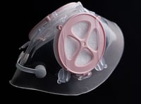 Image 1 of Healthy Pink Nose-clip Mask (Medium and Small size)