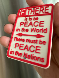 Image 2 of Peace Signs 5 Magnet Set